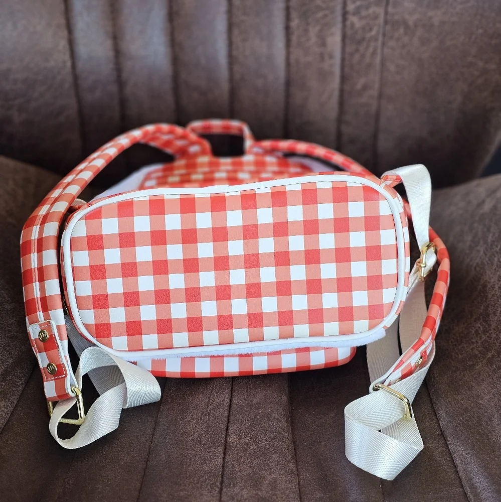 Loungefly Sanrio Hello Kitty Gingham Figural Mini Picnic Backpack